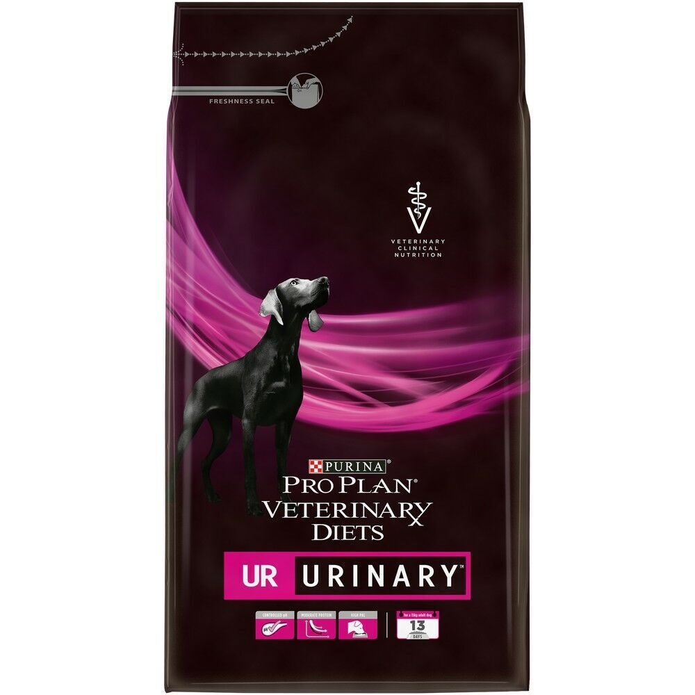 Сухой корм Pro Plan Veterinary Diets UR Urinary™ для взрослых собак при образовании мочевых камней, Пакет, 3 кг
